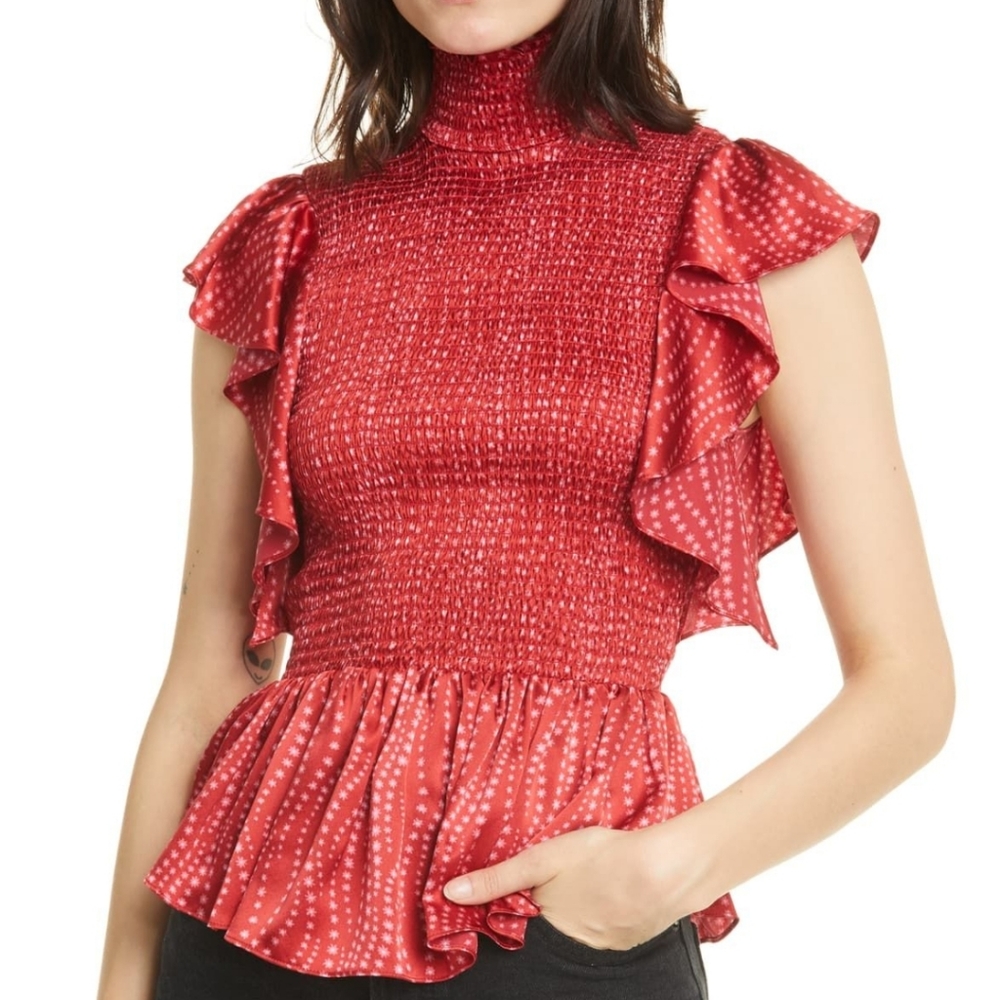 Cinq a Sept silk top NWT